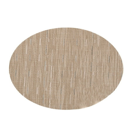 Meizhencang Place Mat Anti-scratch Insulated Oval Anti-slip PVC Table Placemat Household Supplies
Meizhencang Place Mat Anti-scratch Insulated Oval Anti-slip PVC Table Placemat Household Supplies
