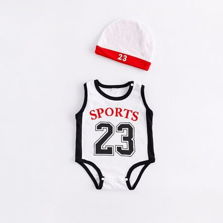 THE WILD Casual Pretty Toddler Kids Baby Boys 23 Print Exercise Sleeveless Romper Cap Bodysuit Outfits
THE WILD Casual Pretty Toddler Kids Baby Boys 23 Print Exercise Sleeveless Romper Cap Bodysuit Outfits