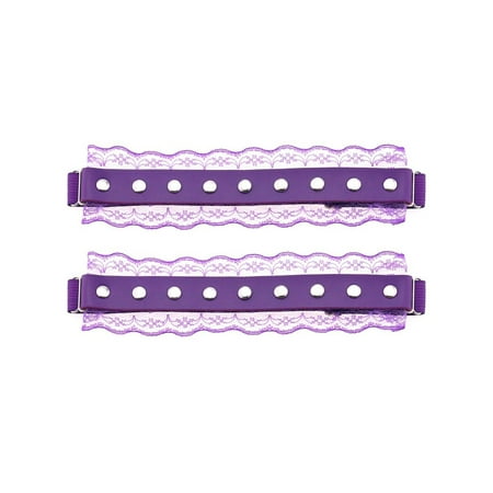 Luckinbaby Female Rivets Lace Trim Leg Garter Decorative Belt Adjustable Leg Loop