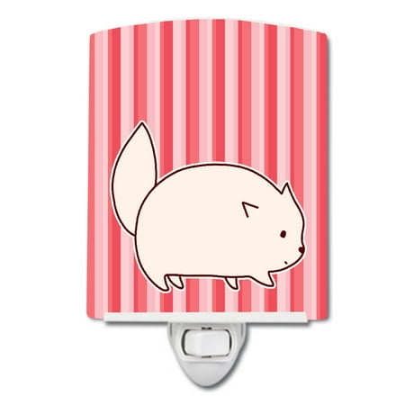 Caroline s Treasures BB6855CNL Cat Pink Stripes Ceramic Night Light 6x4x3 multicolor
Caroline s Treasures BB6855CNL Cat Pink Stripes Ceramic Night Light 6x4x3 multicolor