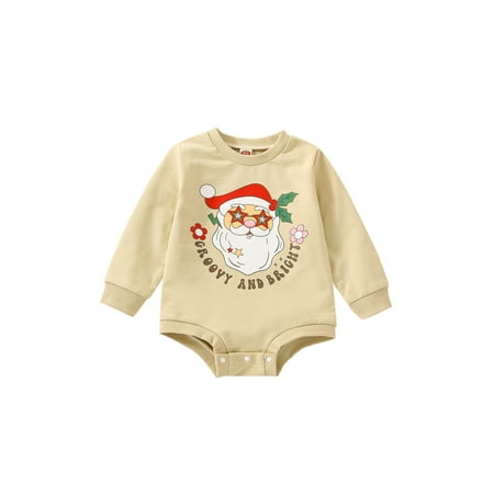 Bagilaanoe Newborn Baby Girl Boy Christmas Rompers Santa Claus Letter Print Long Sleeve Bodysuit 6M 12M 18M 24M Infant One Piece Short Jumpsuit
Bagilaanoe Newborn Baby Girl Boy Christmas Rompers Santa Claus Letter Print Long Sleeve Bodysuit 6M 12M 18M 24M Infant One Piece Short Jumpsuit