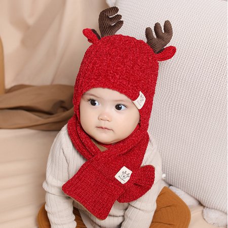 Hunpta Hats For Kids Toddler Girls&Boys Baby Winter Crochet Knit Cartoon Hat Beanie Cap Scarf Set
Hunpta Hats For Kids Toddler Girls&Boys Baby Winter Crochet Knit Cartoon Hat Beanie Cap Scarf Set