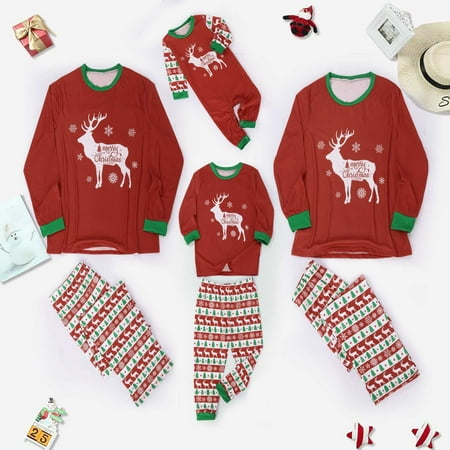 YYDGH Christmas Pajamas for Family 2023 Cute Reindeer Print Family Christmas Pjs Matching Sets Xmas Holiday Sleepwear Set
YYDGH Christmas Pajamas for Family 2023 Cute Reindeer Print Family Christmas Pjs Matching Sets Xmas Holiday Sleepwear Set