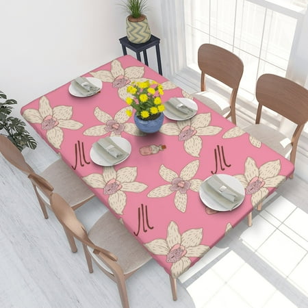 Home Deluxe Tablecloth Flower Pattern Background (50) Waterproof Elastic Rim Edged Table Cover- For Christmas Parties And Picnics 4ft
Home Deluxe Tablecloth Flower Pattern Background (50) Waterproof Elastic Rim Edged Table Cover- For Christmas Parties And Picnics 4ft
