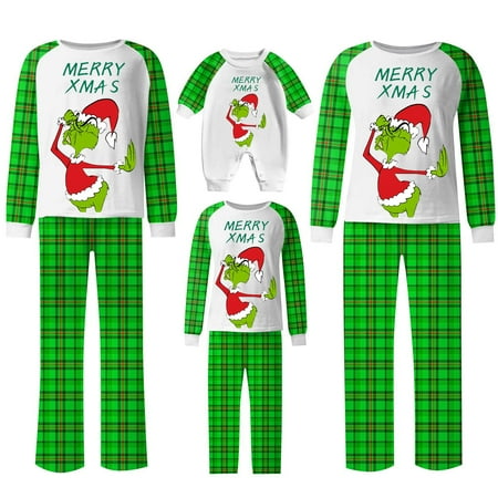 2024 Christmas Grinch Print Family Matching Fancy Dress Family Matching Outfits Grinch Printing Christmas Long-Sleeved Pajamas for Baby Kid Adults Family Matching
2024 Christmas Grinch Print Family Matching Fancy Dress Family Matching Outfits Grinch Printing Christmas Long-Sleeved Pajamas for Baby Kid Adults Family Matching