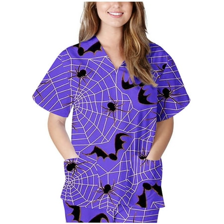 Workout Tops for Women Going Out Tops for Women Women Short Sleeve V-neck Tops Working Uniform with Pockets Blouse Western Shirts for Women Workout Shirts for Women Clearance Purple XL
Workout Tops for Women Going Out Tops for Women Women Short Sleeve V-neck Tops Working Uniform with Pockets Blouse Western Shirts for Women Workout Shirts for Women Clearance Purple XL