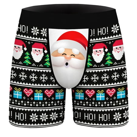 ZPAQI Women Men Christmas Couples Underwear Cartoon Santa Snowman Digital Print Boxer
ZPAQI Women Men Christmas Couples Underwear Cartoon Santa Snowman Digital Print Boxer
