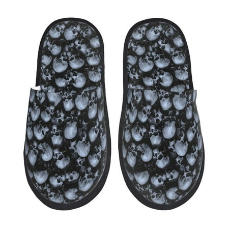 Adobk Gothic Skull Print Slippers Indoor Outdoor Retro Slippers House Soft Fluffy Slides Cushion Furry Slippers-Large
Adobk Gothic Skull Print Slippers Indoor Outdoor Retro Slippers House Soft Fluffy Slides Cushion Furry Slippers-Large