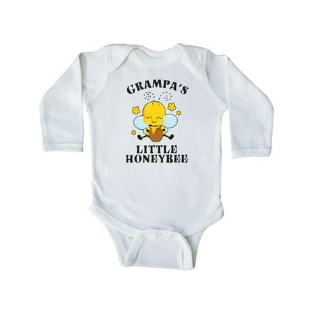 Inktastic Cute Bee Grampa s Little Honeybee with Stars Gift Baby Boy or Baby Girl Long Sleeve Bodysuit 
Inktastic Cute Bee Grampa s Little Honeybee with Stars Gift Baby Boy or Baby Girl Long Sleeve Bodysuit