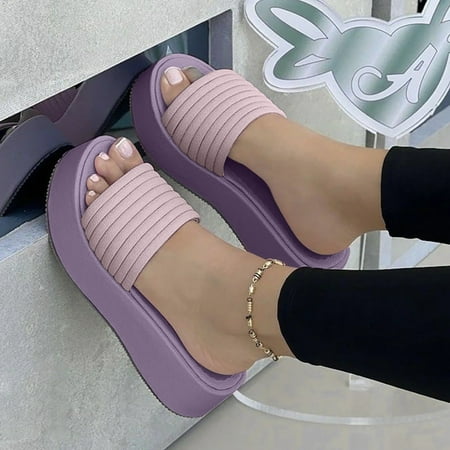 Womens Sandals Size 9 AXXD Women s Shoes Ladies Metal Comfortable Flip Flops Wedges Slipper Sandals Shoes for Easter Day Purple 5.5
Womens Sandals Size 9 AXXD Women s Shoes Ladies Metal Comfortable Flip Flops Wedges Slipper Sandals Shoes for Easter Day Purple 5.5