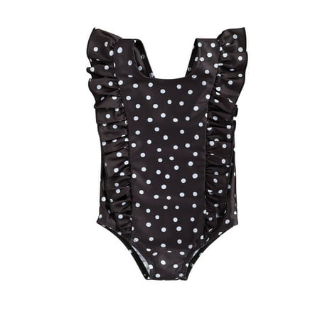 Calsunbaby Baby Girls One Piece Swimsuit Ruffle Strap Sleeveless Bathing Suit Cute Polka Dot Print Swimwear 6M-5T HXM
Calsunbaby Baby Girls One Piece Swimsuit Ruffle Strap Sleeveless Bathing Suit Cute Polka Dot Print Swimwear 6M-5T HXM