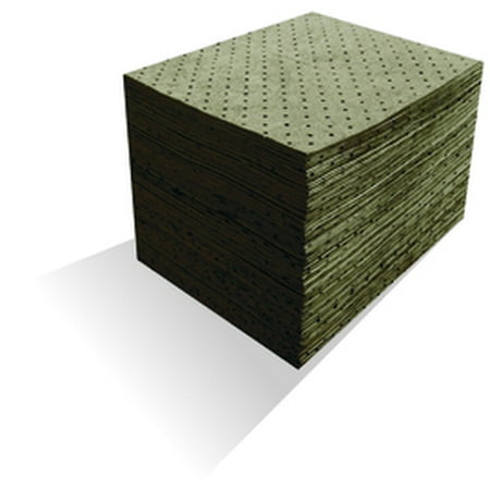 MeltBlown Technologies 15 X 18 Gray Polypropylene Heavy Weight Pads (2 Bale)