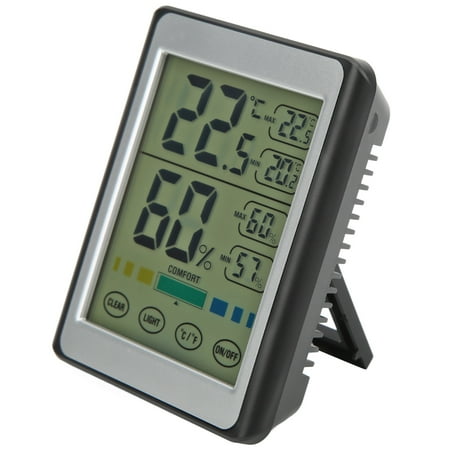 Temperature And Humidity Meter Thermometer Hygrometer 10%~99% Touch Screen 10S Quick Response For Indoor
Temperature And Humidity Meter Thermometer Hygrometer 10%~99% Touch Screen 10S Quick Response For Indoor