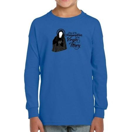Day Of Assumption Virgin Mary Long Sleeve Toddler -Image by Shutterstock 2 Toddler