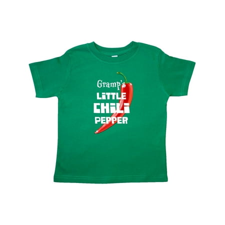 Inktastic Gramp s Little Chili Pepper Gift Toddler Boy or Toddler Girl T-Shirt
Inktastic Gramp s Little Chili Pepper Gift Toddler Boy or Toddler Girl T-Shirt