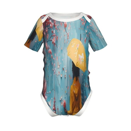 Adobk Woman Under Blossoming Tree Print Baby Climbing Clothes Jumpsuit Rompers Classic Rompers Child Short sleeve Bodysuits-6 Months
Adobk Woman Under Blossoming Tree Print Baby Climbing Clothes Jumpsuit Rompers Classic Rompers Child Short sleeve Bodysuits-6 Months