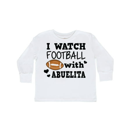 Inktastic I Watch Football with My Abuelita Gift Toddler Boy or Toddler Girl Long Sleeve T-Shirt
Inktastic I Watch Football with My Abuelita Gift Toddler Boy or Toddler Girl Long Sleeve T-Shirt