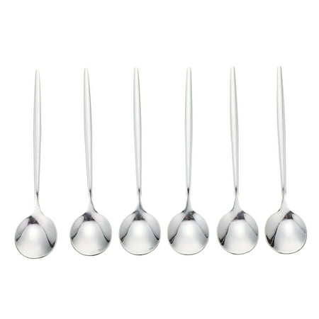 Guiyong 6Pcs Stainless Steel Western Food Spoons Multifunctional Soup Spoons for Hotel
Guiyong 6Pcs Stainless Steel Western Food Spoons Multifunctional Soup Spoons for Hotel