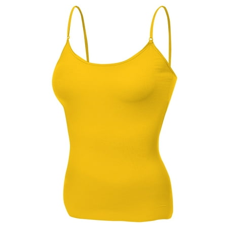 Essential Basic Women Layering Basic Short Camisole Cami Adjustable Strap Tank Top - Junior Sizing
Essential Basic Women Layering Basic Short Camisole Cami Adjustable Strap Tank Top - Junior Sizing