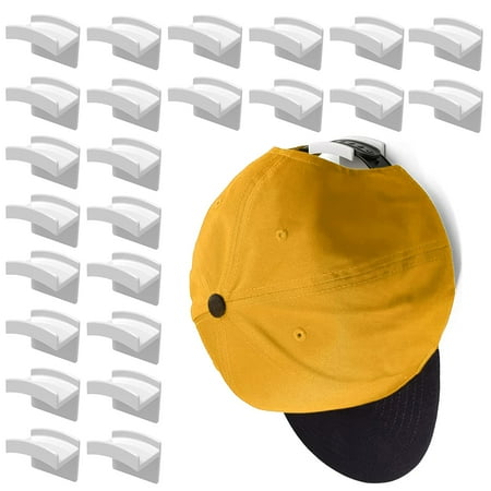 Hat Hooks for Wall Minimalist Hat Rack Design Self Adhesive Hat Rack Strong Hold Hat Hanger for Hat Organizer Hat Storage Hat Holder Hat Display for baseball Caps White Hook (24-Pack)
Hat Hooks for Wall Minimalist Hat Rack Design Self Adhesive Hat Rack Strong Hold Hat Hanger for Hat Organizer Hat Storage Hat Holder Hat Display for baseball Caps White Hook (24-Pack)