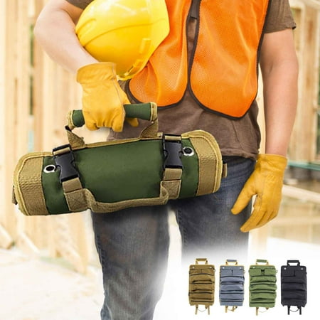 Clearance Multifunctional Roll-Up Tool Bag - Large Capacity Durable Canvas for Garden Electrician and Woodworking Tools with Easy Storage and Hanging Features
Clearance Multifunctional Roll-Up Tool Bag - Large Capacity Durable Canvas for Garden Electrician and Woodworking Tools with Easy Storage and Hanging Features
