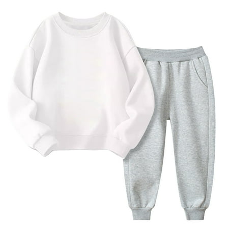 Youmylove Toddler Kids Boy Girl Clothes Unisex Solid Color Sweatsuit Long Sleeve Warm Pullover Tops Pants Set Outfits Leisure Child Clothing
Youmylove Toddler Kids Boy Girl Clothes Unisex Solid Color Sweatsuit Long Sleeve Warm Pullover Tops Pants Set Outfits Leisure Child Clothing