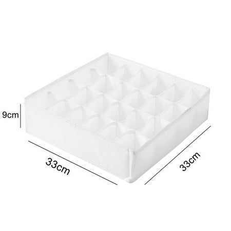 UMMH Storage Organizer Boxs Foldable Cabinet Drawer Organizers Clothes Closets Underwear Underpants Bra Storage Box 24 Grids
UMMH Storage Organizer Boxs Foldable Cabinet Drawer Organizers Clothes Closets Underwear Underpants Bra Storage Box 24 Grids