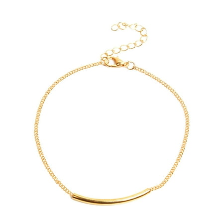 Kironypik Woman Anklet Jewelry Accessory Simple Style Young Girls Anklets Elegant Foot Chains Foot Bracelet Ankles Chain for Dress Decor Golden
Kironypik Woman Anklet Jewelry Accessory Simple Style Young Girls Anklets Elegant Foot Chains Foot Bracelet Ankles Chain for Dress Decor Golden