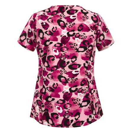 sckarle Medical Scrub Tops Women Working Uniform T-Shirt Short Sleeve V-Neck Tops Lovely Cartoon Floral Scrubs Tops Nurse Uniforms Summer T-Shirts with Pockets
sckarle Medical Scrub Tops Women Working Uniform T-Shirt Short Sleeve V-Neck Tops Lovely Cartoon Floral Scrubs Tops Nurse Uniforms Summer T-Shirts with Pockets