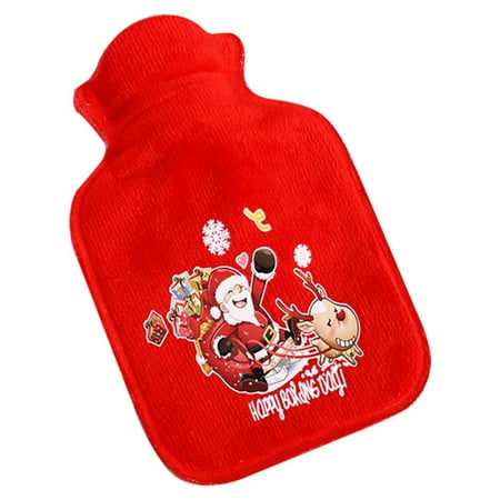 Christmas Hot Water Bottle | Christmas Warm Water Bottle Pouch | Water Bottle Sack with Cartoon Santa Merry Christmas Gifts for Kids
Christmas Hot Water Bottle | Christmas Warm Water Bottle Pouch | Water Bottle Sack with Cartoon Santa Merry Christmas Gifts for Kids