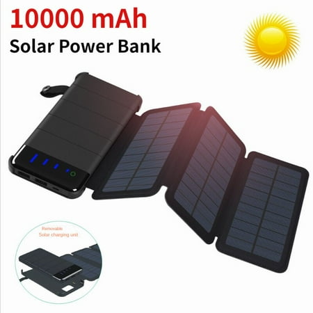 Detachable Foldable Solar Panel With Led Light 4 Solar Panels Mobile Power Panel 10000mah
Detachable Foldable Solar Panel With Led Light 4 Solar Panels Mobile Power Panel 10000mah