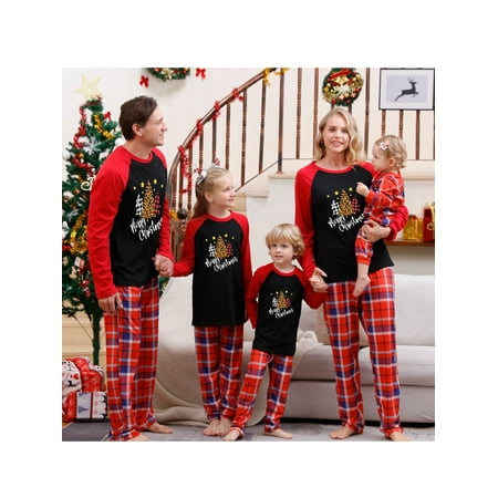 Thaisu Christmas Family Matching Pajamas Sets Plaid Pajama PJ Sets Xmas Jammies for Family
Thaisu Christmas Family Matching Pajamas Sets Plaid Pajama PJ Sets Xmas Jammies for Family