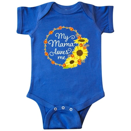 Inktastic My Mama Loves Me with Sunflower Wreath Gift Baby Boy or Baby Girl Bodysuit
Inktastic My Mama Loves Me with Sunflower Wreath Gift Baby Boy or Baby Girl Bodysuit