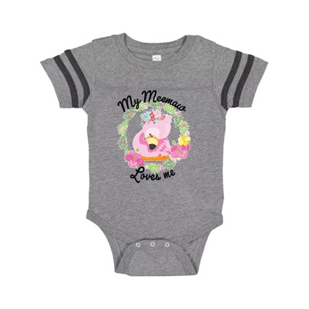 Inktastic Baby Flamingo My Meemaw Loves Me with Flower Wreath Gift Baby Boy or Baby Girl Bodysuit
Inktastic Baby Flamingo My Meemaw Loves Me with Flower Wreath Gift Baby Boy or Baby Girl Bodysuit