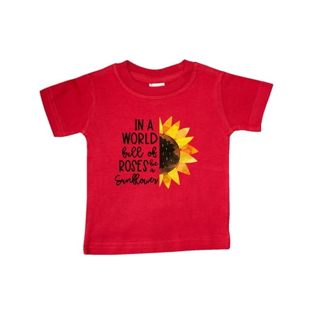 Inktastic Summer In a World Full of Roses Be a Sunflower Gift Baby Boy or Baby Girl T-Shirt
Inktastic Summer In a World Full of Roses Be a Sunflower Gift Baby Boy or Baby Girl T-Shirt