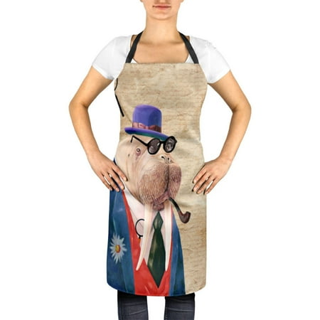 Timingila Orange Funny Character Walrus In Suit & Magnifying Glass Men Cooking Kitchen Apron BBQ Chef Bib 24 x 32 Inches
Timingila Orange Funny Character Walrus In Suit & Magnifying Glass Men Cooking Kitchen Apron BBQ Chef Bib 24 x 32 Inches