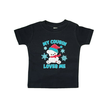 Inktastic Polar Bear My Cousin Loves Me in Santa Hat with Snowflakes Gift Baby Boy or Baby Girl T-Shirt
Inktastic Polar Bear My Cousin Loves Me in Santa Hat with Snowflakes Gift Baby Boy or Baby Girl T-Shirt