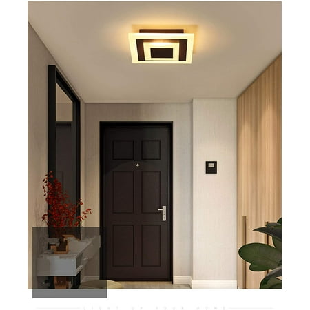 OUKANING Brown Modern Ceiling Lamp Corridor Lamp Square Lamp Suitable for Living Room Bedroom Kitchen Dining Room
OUKANING Brown Modern Ceiling Lamp Corridor Lamp Square Lamp Suitable for Living Room Bedroom Kitchen Dining Room