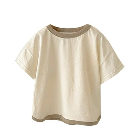 Baby Girls Boys Cotton Summer Patchwork Color Block Short Sleeve Tshirt Clothes
Baby Girls Boys Cotton Summer Patchwork Color Block Short Sleeve Tshirt Clothes