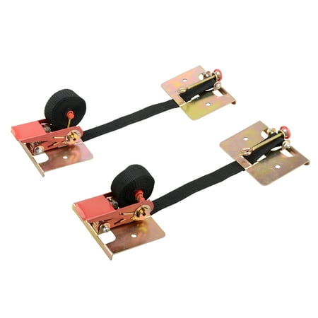 2pc Flooring Strap Clamp Ratcheting Belt Clamps Set
