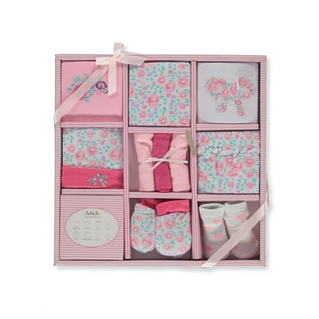 Sweet & Soft Baby Girls 10-Piece Layette Set - pink/multi one size
Sweet & Soft Baby Girls 10-Piece Layette Set - pink/multi one size