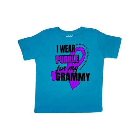 Inktastic I Wear Purple For My Grammy Pancreatic Cancer Awareness Gift Toddler Boy or Toddler Girl T-Shirt
Inktastic I Wear Purple For My Grammy Pancreatic Cancer Awareness Gift Toddler Boy or Toddler Girl T-Shirt