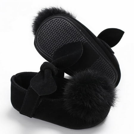 Baby Girls Shoes Newborn Infant Soft Sole Flats with Hairball Walking Crib Sandals Princess Wedding Dress Shoes Black
Baby Girls Shoes Newborn Infant Soft Sole Flats with Hairball Walking Crib Sandals Princess Wedding Dress Shoes Black