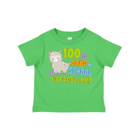 Inktastic 100 Days of School No Probllama with Llama Gift Toddler Boy or Toddler Girl T-Shirt
Inktastic 100 Days of School No Probllama with Llama Gift Toddler Boy or Toddler Girl T-Shirt