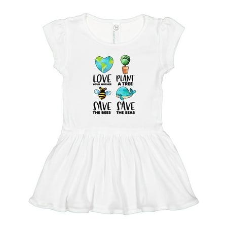 Inktastic Earth Day Plant a Tree Save the Bees Save the Seas Love Your Mother Earth Gift Toddler Girl Dress
Inktastic Earth Day Plant a Tree Save the Bees Save the Seas Love Your Mother Earth Gift Toddler Girl Dress