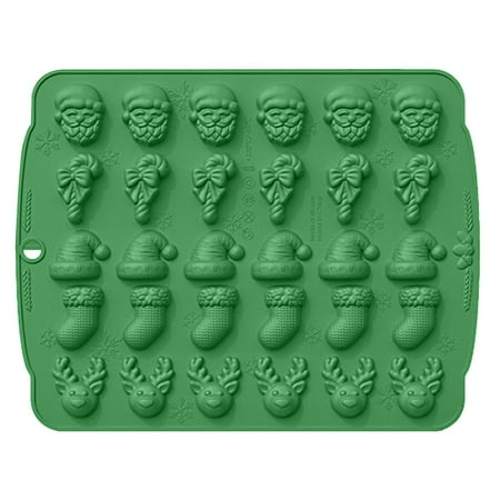 Honrane Christmas Cookie Cutters Food-grade Silicone Molds Silicone Mold Food-grade Non-stick Christmas Element Shapes Easy Release Reusable Oven-safe Cookie
Honrane Christmas Cookie Cutters Food-grade Silicone Molds Silicone Mold Food-grade Non-stick Christmas Element Shapes Easy Release Reusable Oven-safe Cookie
