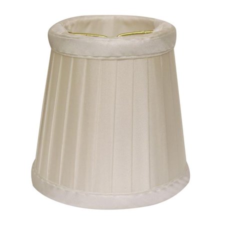 HomeRoots 470092 5 in. Slate Slanted Pleat Chandelier Silk Lampshades Oyster & Gray - Set of 6
HomeRoots 470092 5 in. Slate Slanted Pleat Chandelier Silk Lampshades Oyster & Gray - Set of 6