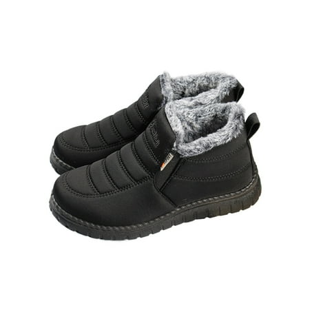 Avamo Ladies Breathable Snow Boots Round Toe Winter Warm Shoes Outdoor Casual Comfort Shoe Black 7.5
Avamo Ladies Breathable Snow Boots Round Toe Winter Warm Shoes Outdoor Casual Comfort Shoe Black 7.5