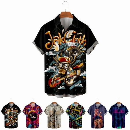 LANLIN Music Festival Men s Women s Button Down Shirts Fashion Party Blouses for Teen and Adult
LANLIN Music Festival Men s Women s Button Down Shirts Fashion Party Blouses for Teen and Adult