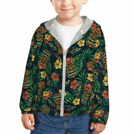 Gaeub Hawaiian Tribal Mask Print Athletic Sun Protection Hoodie for Kids Long Sleeve Outdoor UV Shirt Running Fishing Top for Boys Girls-5 Years
Gaeub Hawaiian Tribal Mask Print Athletic Sun Protection Hoodie for Kids Long Sleeve Outdoor UV Shirt Running Fishing Top for Boys Girls-5 Years